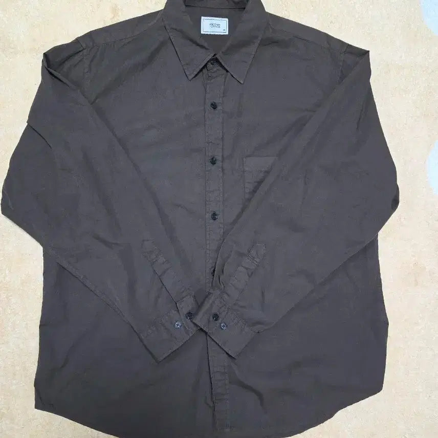 [BUNJANG] Another Office Bold Garment Shirt Mild Brown / 어나더오피스 볼드 가먼트 셔츠 마일드 브라운