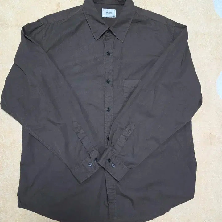 [BUNJANG] Another Office Bold Garment Shirt Mild Brown / 어나더오피스 볼드 가먼트 셔츠 마일드 브라운