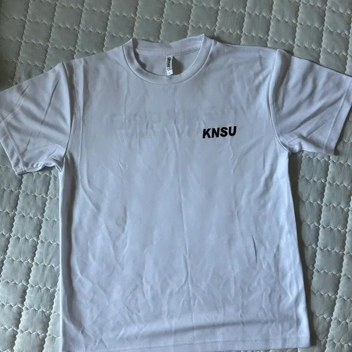[BUNJANG] KNSU Korea National Sport University White T-Shirt / 한국체대KNSU반팔