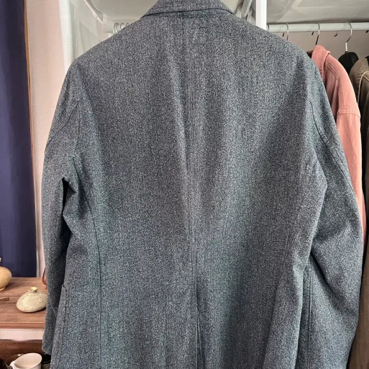 [BUNJANG] RRL Double RL Indigo Salt &amp; Pepper Work Blazer Jacket / Rrl 스포츠 자켓 m / 엔지니어 워크 블레이저 더블알엘