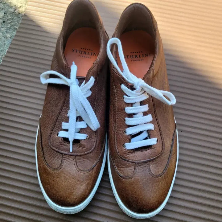 [BUNJANG] STURLINI Florence Brown Leather Men&