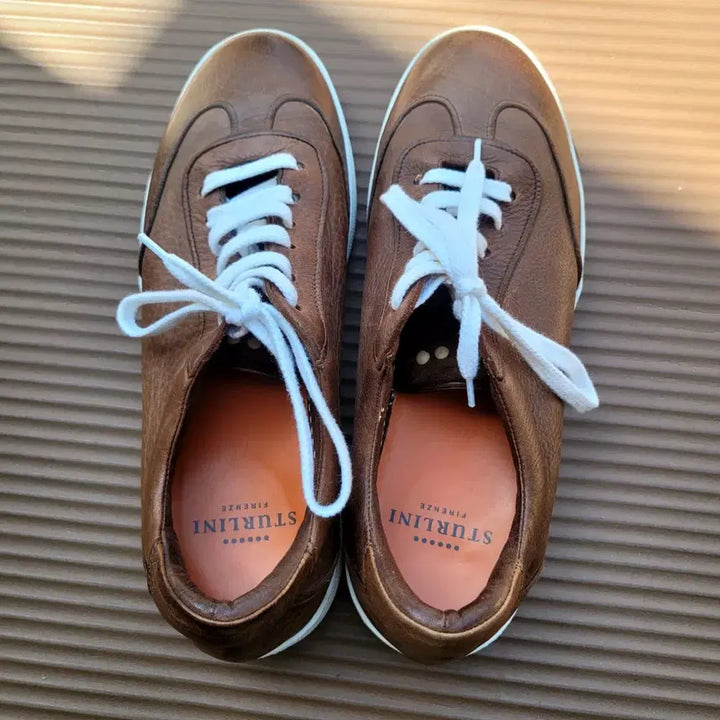 [BUNJANG] STURLINI Florence Brown Leather Men&