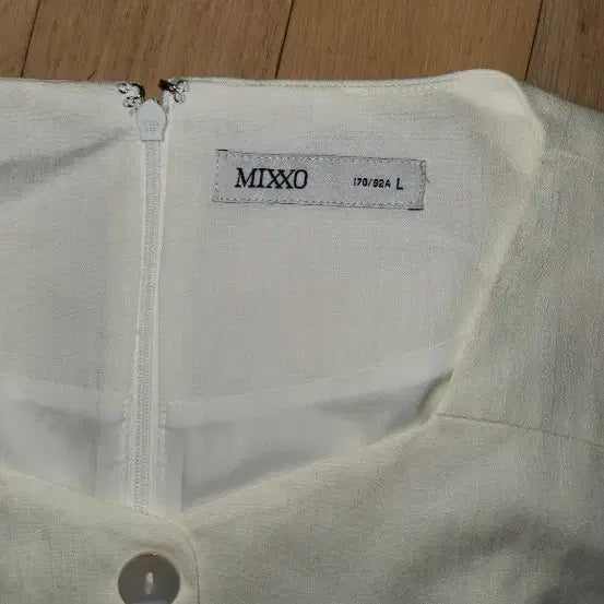 [BUNJANG] ATHE Sailor White Shirt Dress L Size / 아떼 세일러 화이트 셔츠 원피스 믹쏘 L사이즈입니다