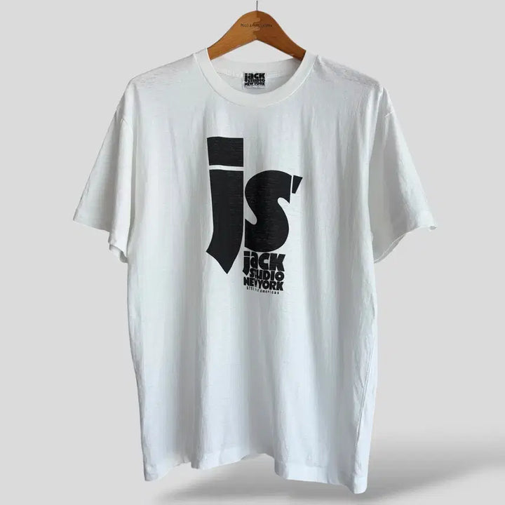 [BUNJANG] Jack Studio NewYork Oversized Short Sleeve T-Shirt / (OS)Jack Studio NewYork 잭 스튜디오 뉴욕 반팔티셔츠