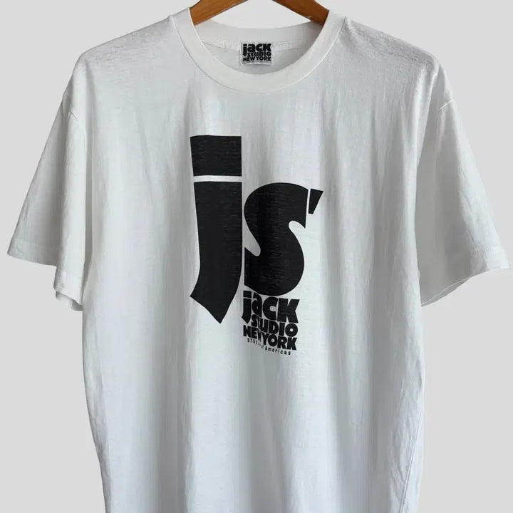 [BUNJANG] Jack Studio NewYork Oversized Short Sleeve T-Shirt / (OS)Jack Studio NewYork 잭 스튜디오 뉴욕 반팔티셔츠