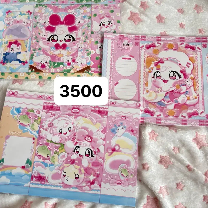 [BUNJANG] A4 Wrapping Paper Bundle / 포용 오밀이 엥꼬님 피아노님 히님 흑임자 묘묘 뽀두 A4 랩핑지수봉 처분
