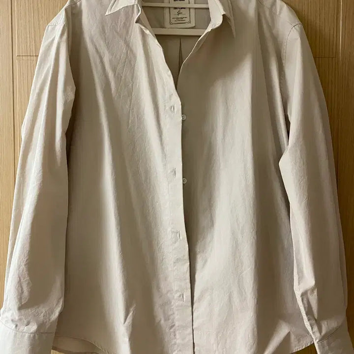 [BUNJANG] Rolling on the Grass Wire Shirt (Beige) / 롤링온더글라스 와이어셔츠(베이지)