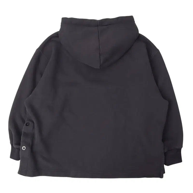 [BUNJANG] Solid Homme 21FW Charcoal Sweat Hoodie / 솔리드옴므 21fw 챠콜 스웻 후드티