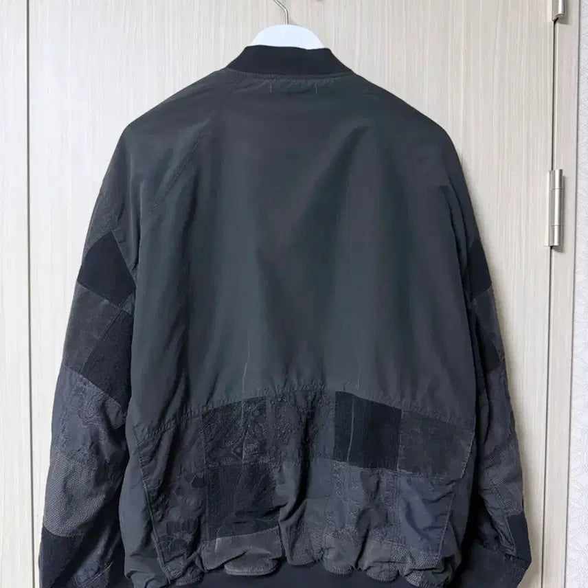 [BUNJANG] Politeru 25ss Patched MA-1 Flight Jacket / [3]폴리테루 25ss 패치드마원