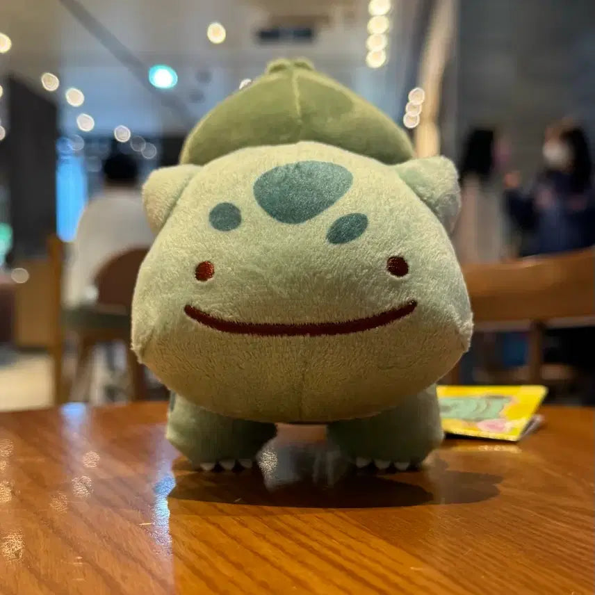 [BUNJANG] Official Metamon Playground Bulbasaur Plush / 변신 메타몽 이상해씨인형(배송비포함)