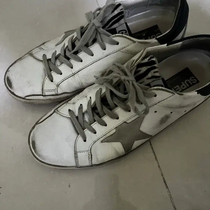 [BUNJANG] Golden Goose Superstar White Sneakers Size 42 / 골든구스 슈퍼스타 화이트 스니커즈 42사이즈