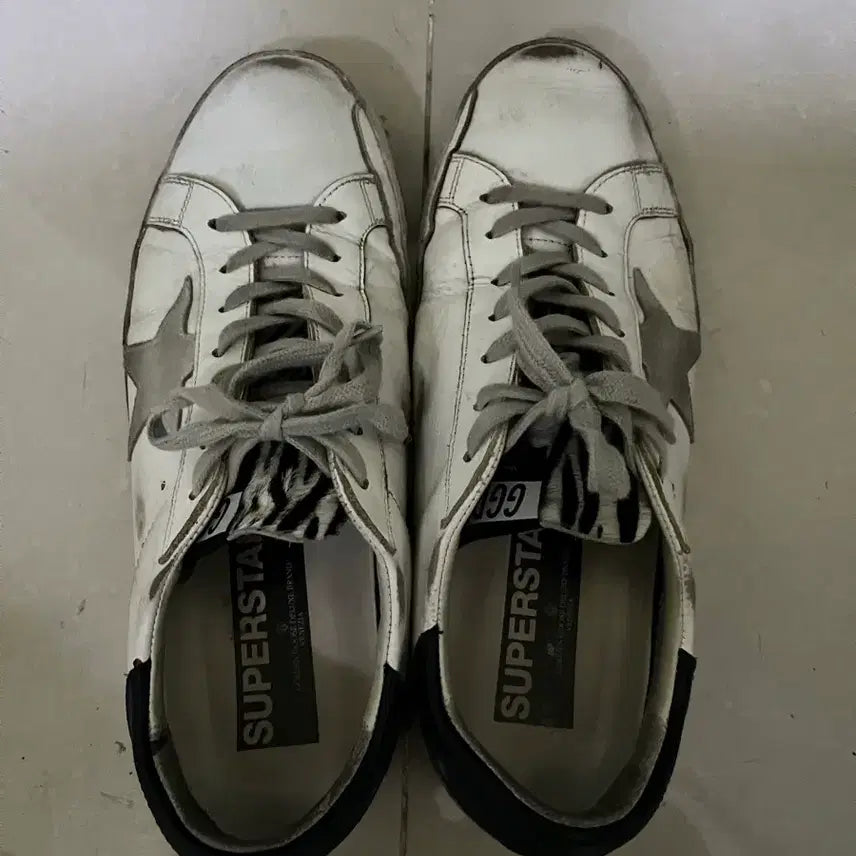 [BUNJANG] Golden Goose Superstar White Sneakers Size 42 / 골든구스 슈퍼스타 화이트 스니커즈 42사이즈