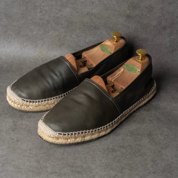 [BUNJANG] RRL Leather Espadrilles / RRL 더블알엘 레더 에스파드류