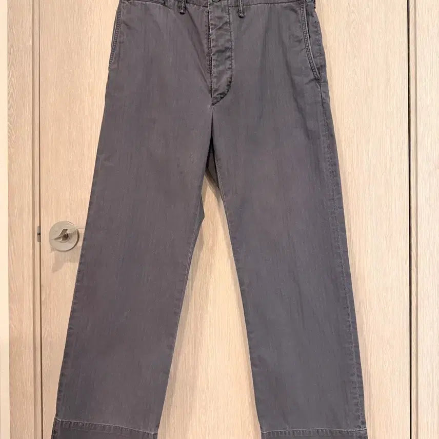 [SOLD OUT] rrl 더블알엘 가먼트다이 헤링본 필드 팬츠