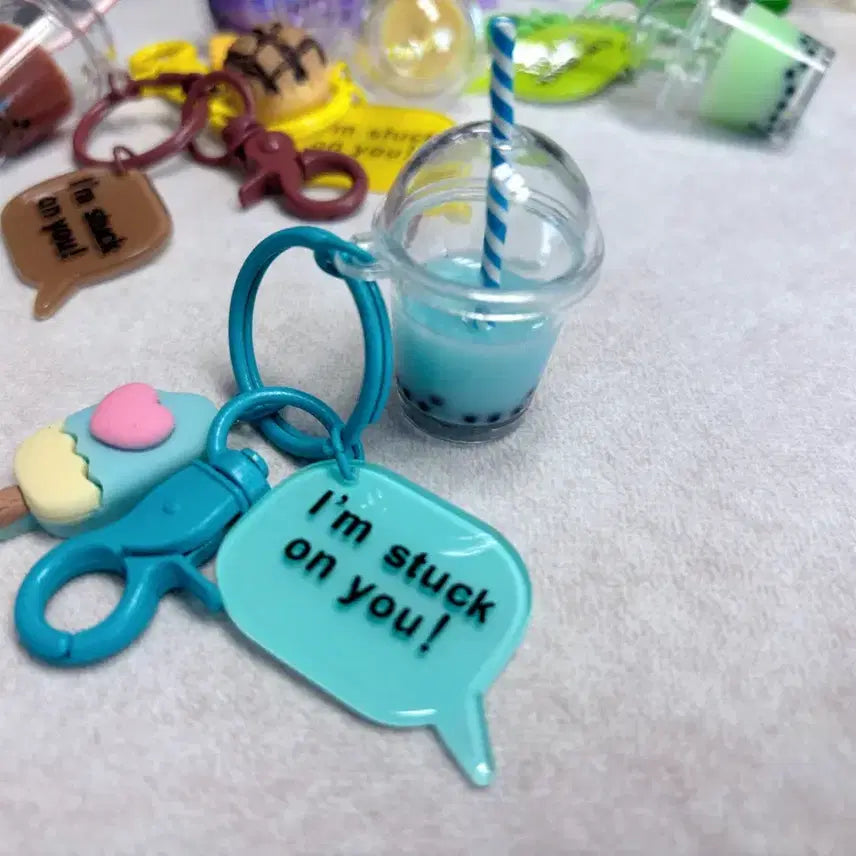 [BUNJANG] Bubble Tea Charm Keychain / 버블티 음료 키링