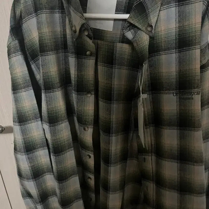 [BUNJANG] Undermycar Linen Shirt Beige Green / [새상품] [1] 언더마이카 무 74 셔츠 베이지그린