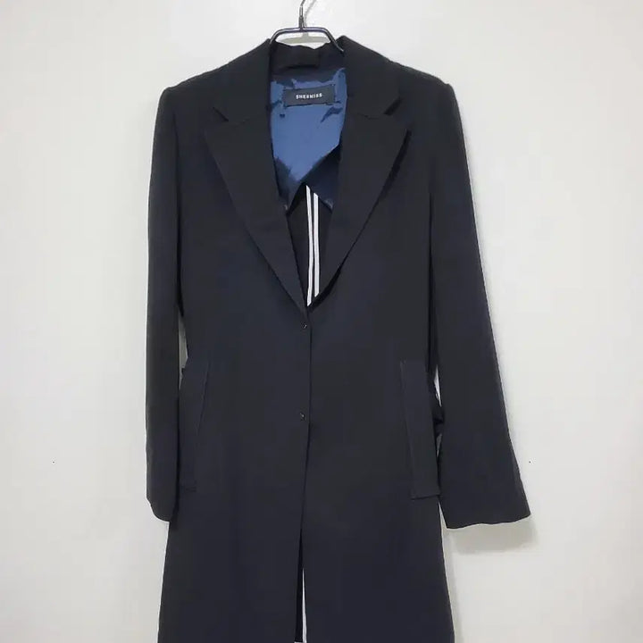 [BUNJANG] SHESMISS Black Long Coat / SHESMISS 블랙 롱 코트.260501
