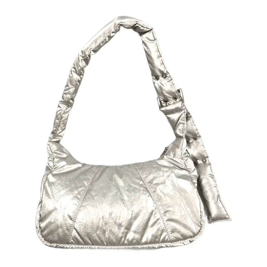 [BUNJANG] FILLINTHEBLANK Icy Hobo Bag Silver / FILLINTHEBLANK 필인더블랭크 아이시 호보 백 실버