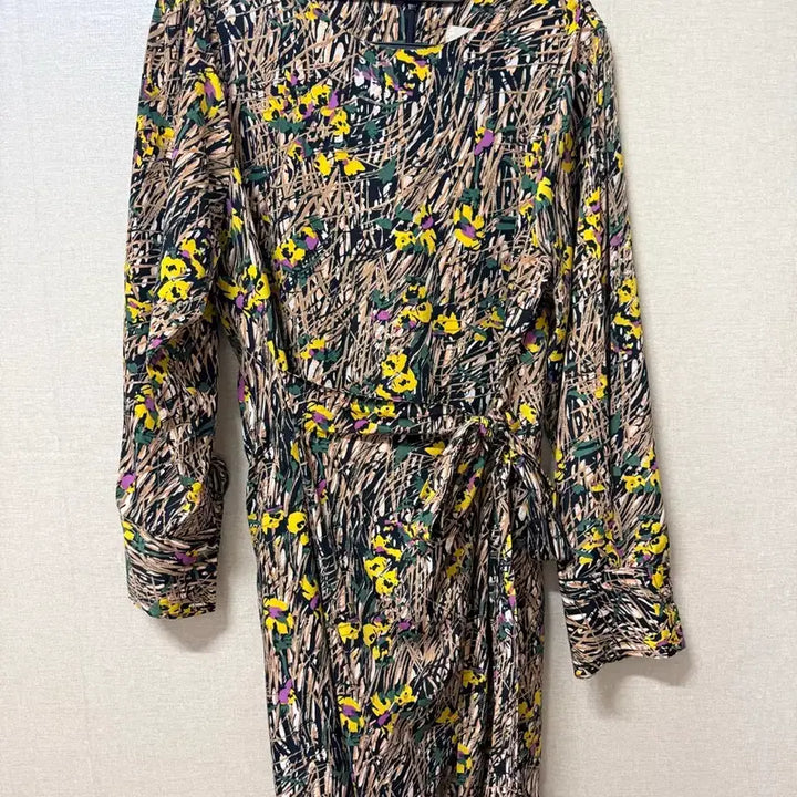 [BUNJANG] Geometric Pattern Midi Dress / 기하학 패턴 원피스