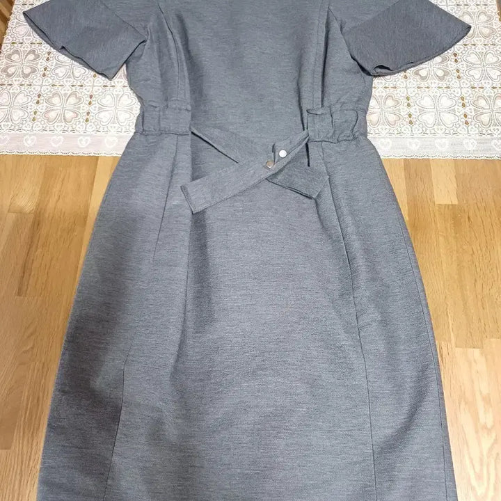 [BUNJANG] SJSJ Long Dress with Belt Detail / SJSJ원피스