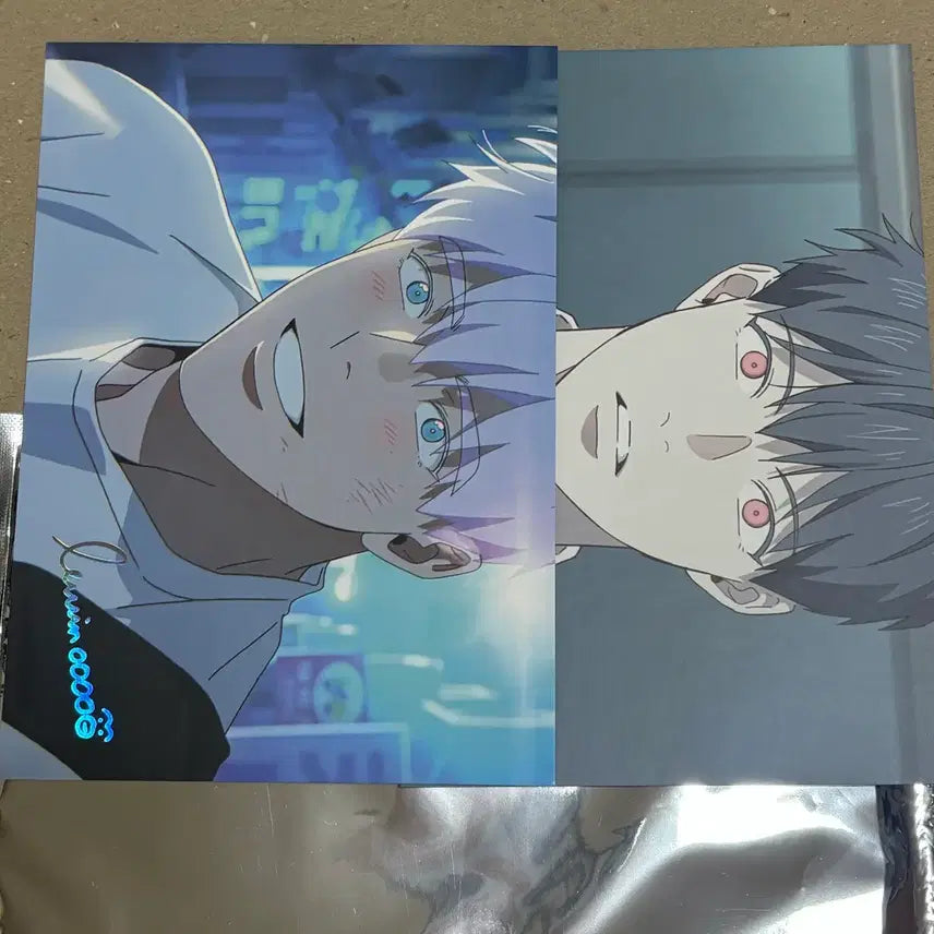 [BUNJANG] Mofun MinYong Illustration Shikishi Set / 모펀 일러스트 색지 민용 2종 일괄