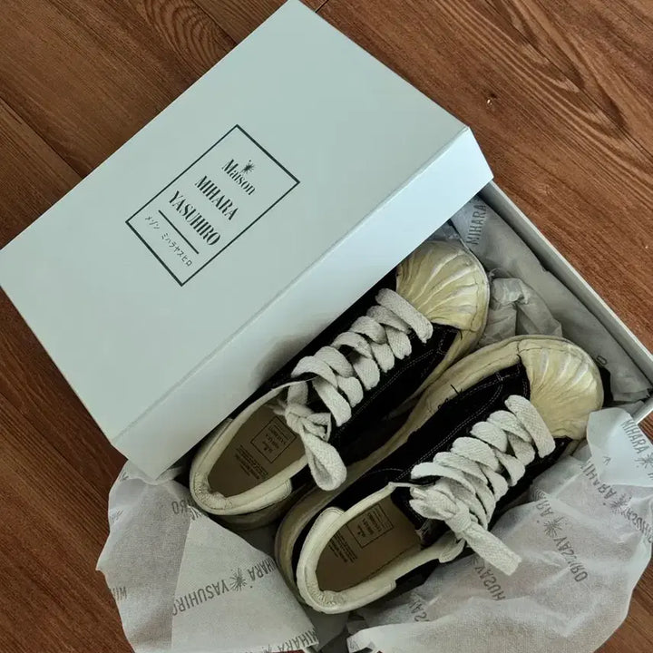 [BUNJANG] Mihara Yasuhiro Blakey Canvas Sneakers / [41]미하라 야스히로 블레이키 캔버스