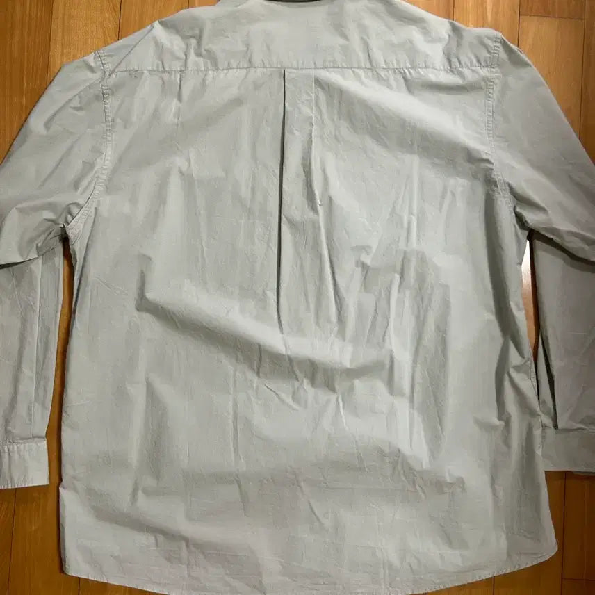 [BUNJANG] Thomas More Paper Shirt Mint Grey L / 토마스모어 페이퍼 셔츠 L 민트 그레이