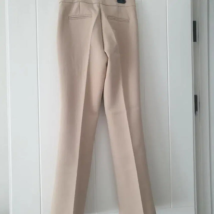 [BUNJANG] Hidden Banding Slim Fit Slacks - Light Beige / (새상품)연베이지 인생바지 인생슬랙스