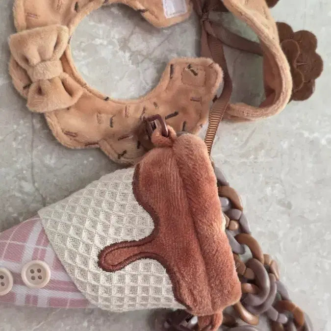 [BUNJANG] 10cm Ice Cream Cone Pouch (Chocolate) / 10깅 10cm 아이스크림 콘 파우치 초코