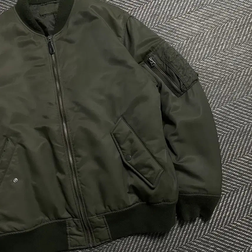 [BUNJANG] Vintage MA-1 Blouson Boxy Fit Bomber Jacket / 빈티지 MA-1 블루종 박시핏 항공점퍼o 5462