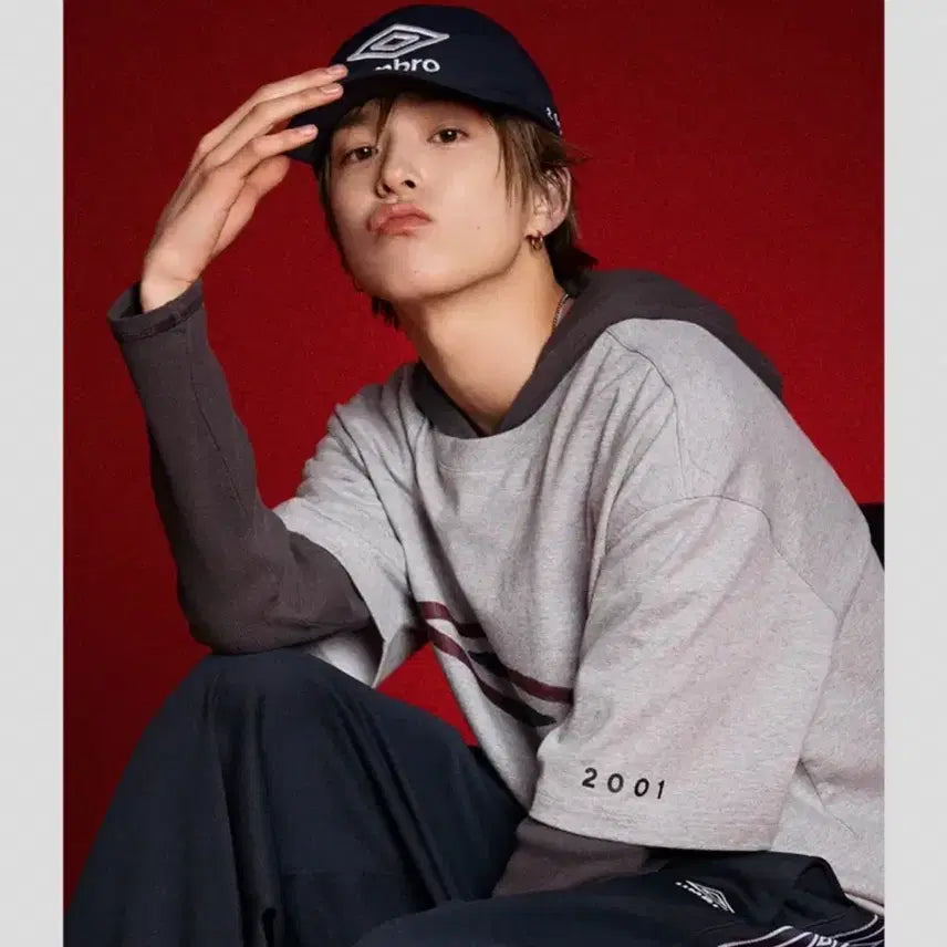 [SOLD OUT] [105새상품] 엄브로 아사히 반팔 그레이 (회색)