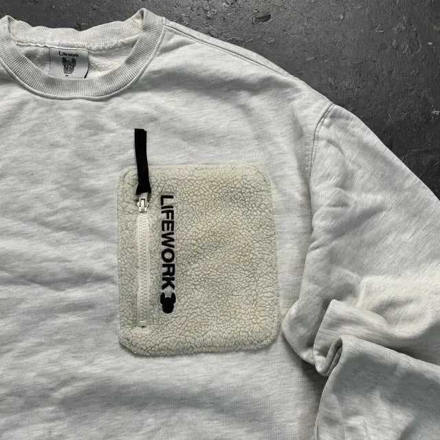 [BUNJANG] Lifework Pocket Sweatshirt / 라이프워크 포켓 맨투맨 95