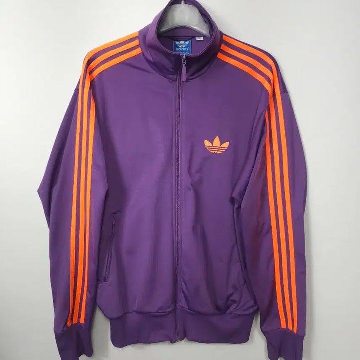 [BUNJANG] Vintage Adidas Purple Track Top Jersey XL / 빈티지 아디다스 퍼플 트랙탑 져지 105 XL