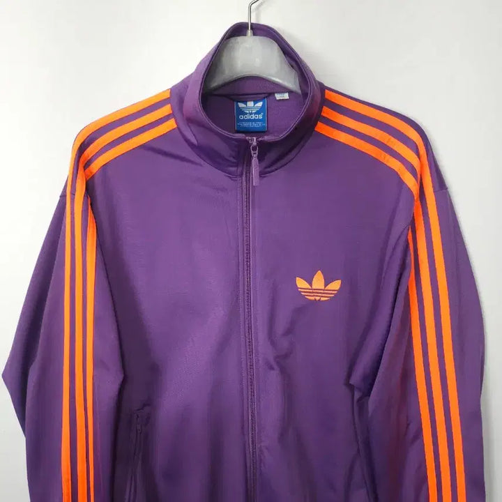 [BUNJANG] Vintage Adidas Purple Track Top Jersey XL / 빈티지 아디다스 퍼플 트랙탑 져지 105 XL