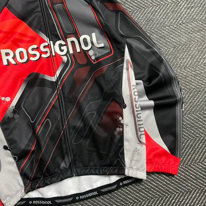 [BUNJANG] Rossignol Big Logo Cycling Track Top Jersey / Rossignol 빅로고 사이클링 트랙탑 져지o 5464
