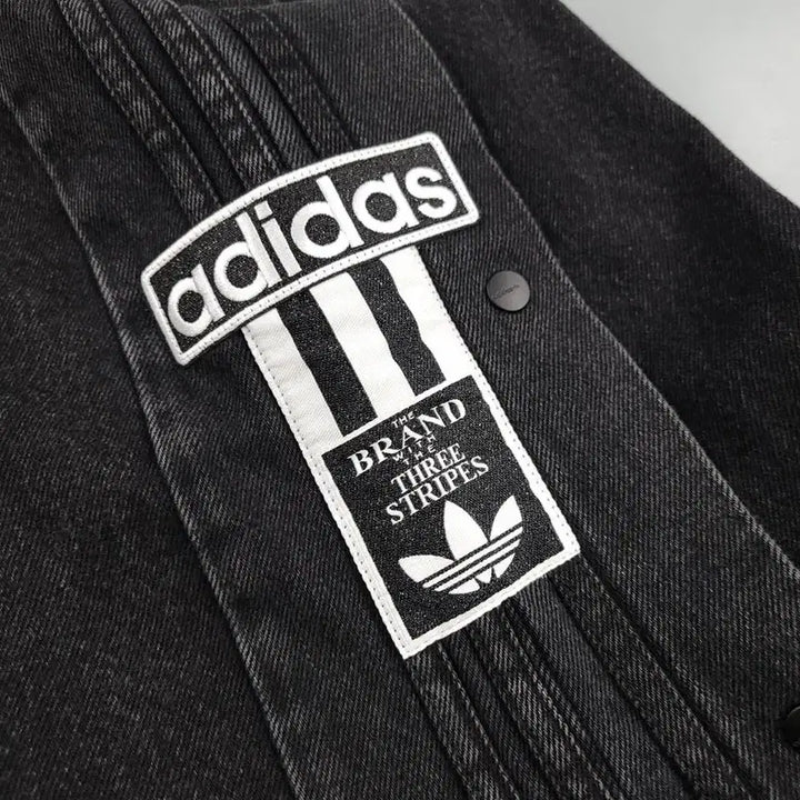 [BUNJANG] Adidas Adibreak Black Denim Pants / 에이블리교신 아디다스 아디브레이크 블랙 데님 팬츠