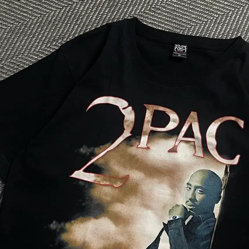 [BUNJANG] Vintage 2Pac Hip Hop Printing T-Shirt XL / 빈티지 투팍 힙합 프린팅 티셔츠o 5465