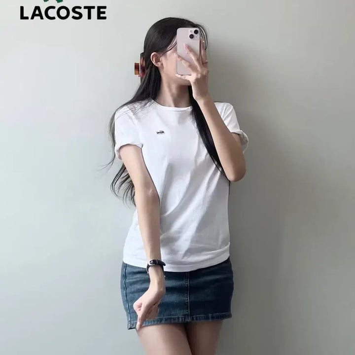 [BUNJANG] Lacoste Short Sleeve T-Shirt / 라코스테 반팔 티셔츠