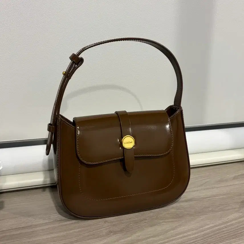[BUNJANG] LEMAIRE Croissant Small Medium Nuancé Brown Shoulder Bag / 르메메 삭쁘띠 누벨르 브라운 숄더백