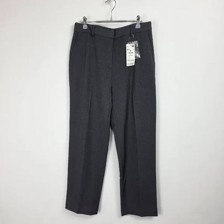 [BUNJANG] TOPTEN Charcoal Span Lightly Brushed Pants Slacks Women&