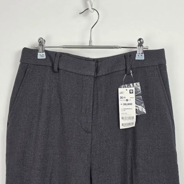 [BUNJANG] TOPTEN Charcoal Span Lightly Brushed Pants Slacks Women&