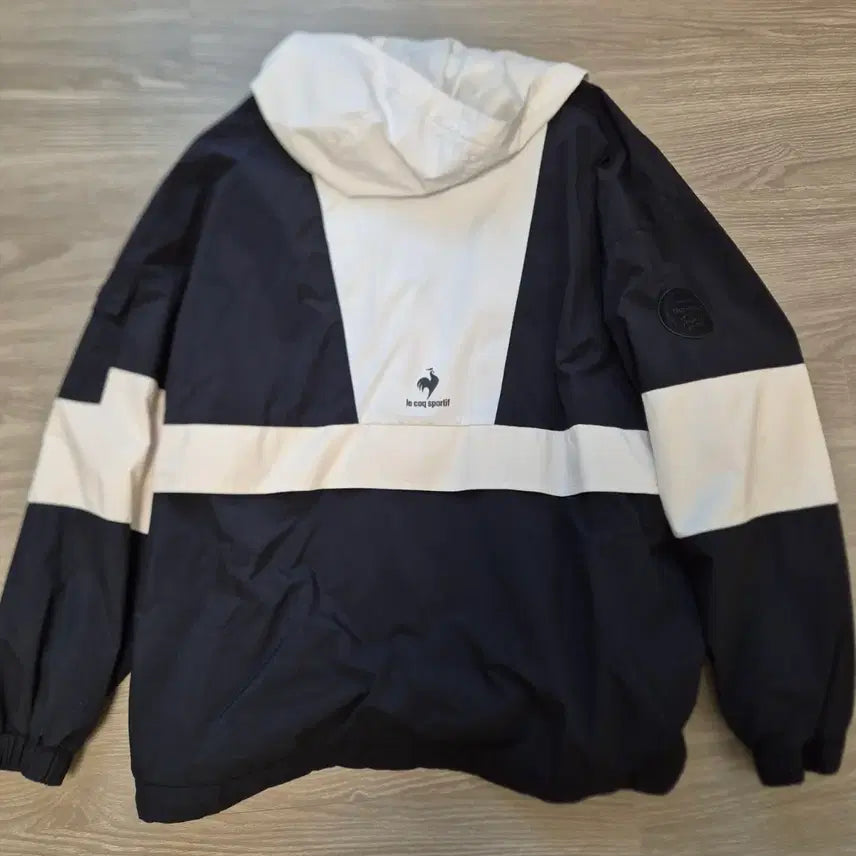 [BUNJANG] Le Coq Sportif Anorak Long Sleeve Windbreaker Oversized Fit Size 100 / 르꼬끄 아노락 긴팔 바람막이 오버핏 100사이즈 팝니다.