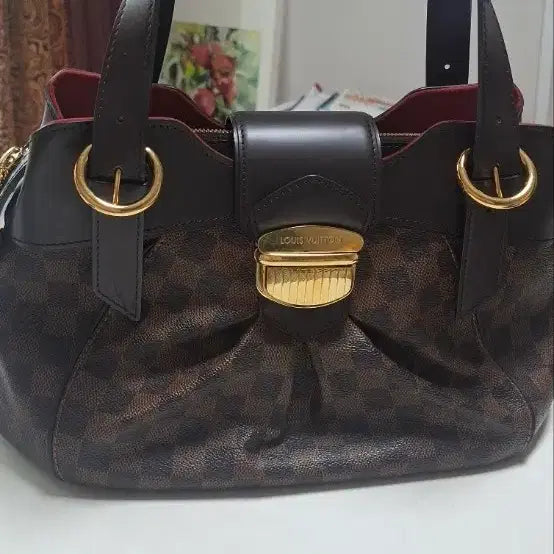 [BUNJANG] Louis Vuitton Damier Sistina PM Shoulder Bag / 루이비통 다미에 시스티나 PM 숄더백