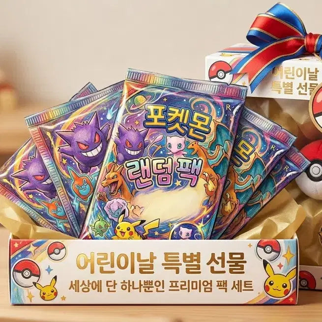 [SOLD OUT] 포켓몬 랜덤팩 어린이날 선물세트
