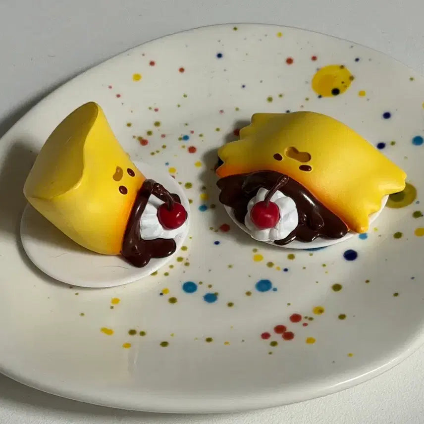[BUNJANG] Pudding Figure Gacha Bundle Set / (일괄) 푸딩 피규어 가챠 생동감 푸딩 역동적 푸딩
