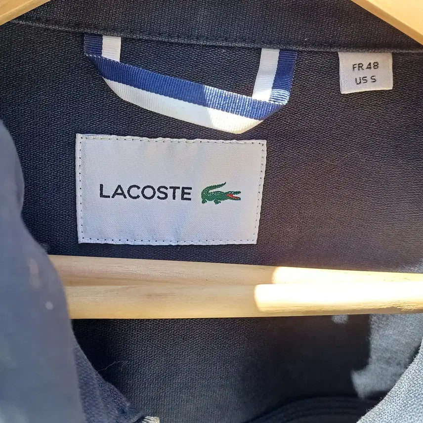 [BUNJANG] Lacoste Navy Canvas Work Jacket Women&