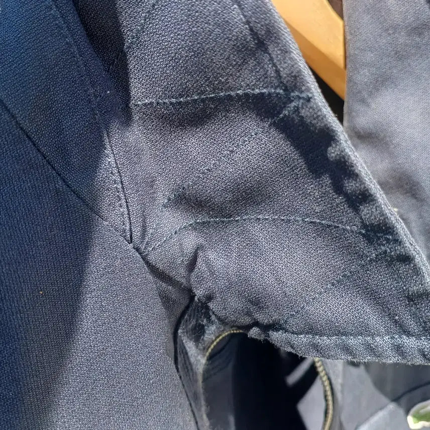 [BUNJANG] Lacoste Navy Canvas Work Jacket Women&