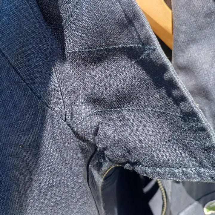 [BUNJANG] Lacoste Navy Canvas Work Jacket Women&