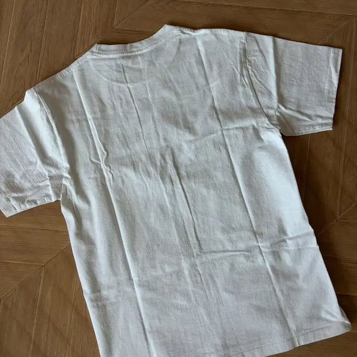[BUNJANG] BAPE College T-Shirt White M / 베이프 컬리지 티셔츠 반팔 M