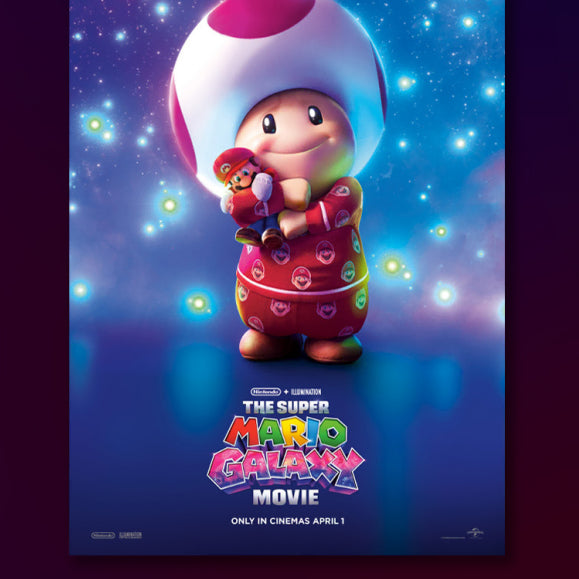 [BUNJANG] Super Mario Galaxy Dolby Poster 2nd Week Special Edition / 슈퍼 마리오 갤럭시 돌비 포스터 2주차 특전(메가박스, 돌포)